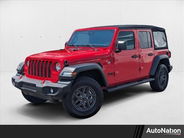 used 2024 Jeep Wrangler car, priced at $36,892