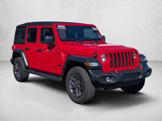 used 2024 Jeep Wrangler car, priced at $31,295