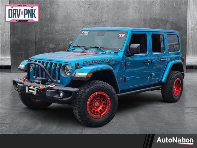 used 2019 Jeep Wrangler Unlimited car, priced at $25,934