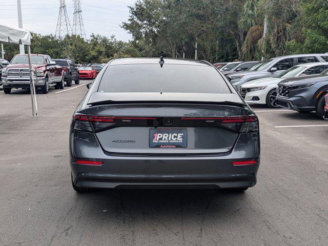 used 2024 Honda Accord car, priced at $25,491