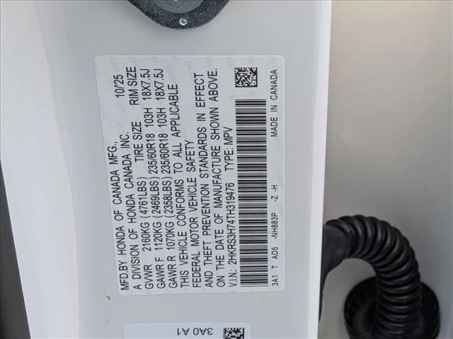 new 2026 Honda CR-V car, priced at $35,692