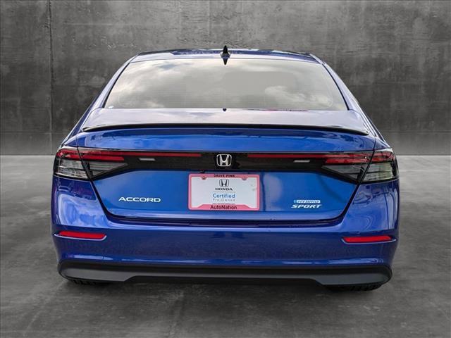 new 2024 Honda Accord Hybrid car, priced at $32,945