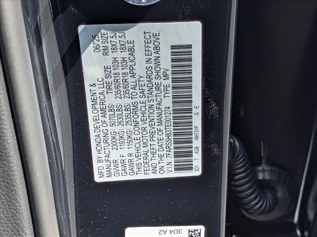 new 2026 Honda CR-V Hybrid car, priced at $38,382