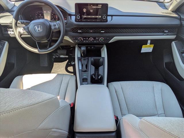 new 2025 Honda Accord car, priced at $30,537