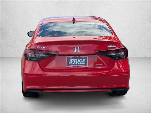 used 2025 Honda Civic Hybrid car, priced at $27,594