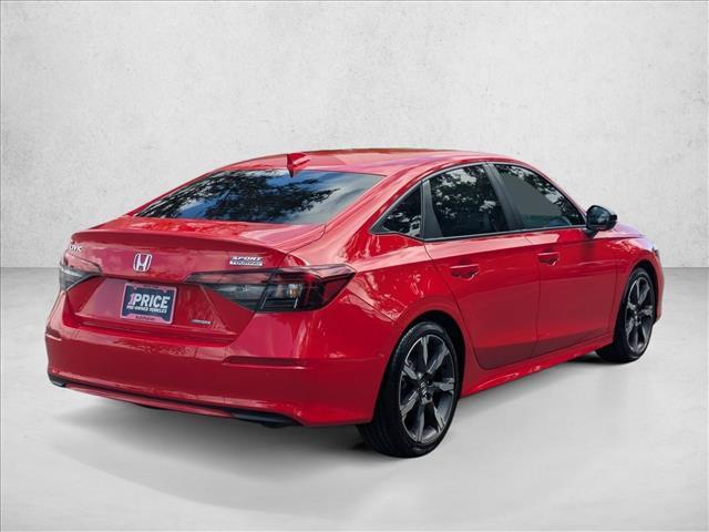 used 2025 Honda Civic Hybrid car, priced at $27,594