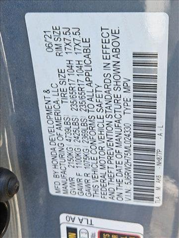 used 2021 Honda CR-V car, priced at $25,589