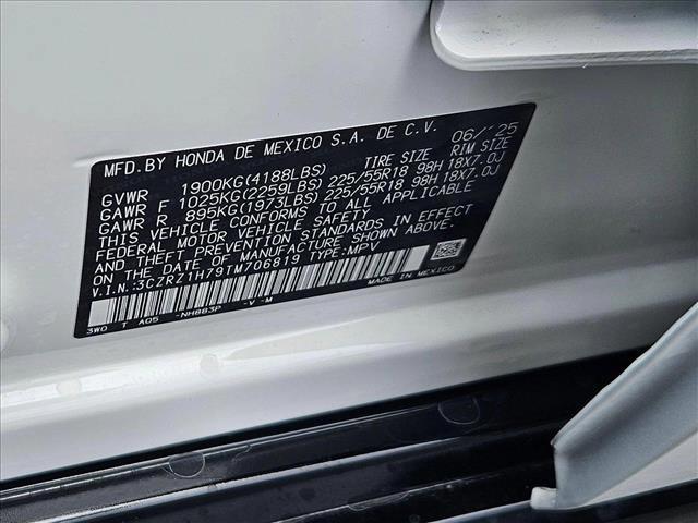new 2026 Honda HR-V car, priced at $30,681