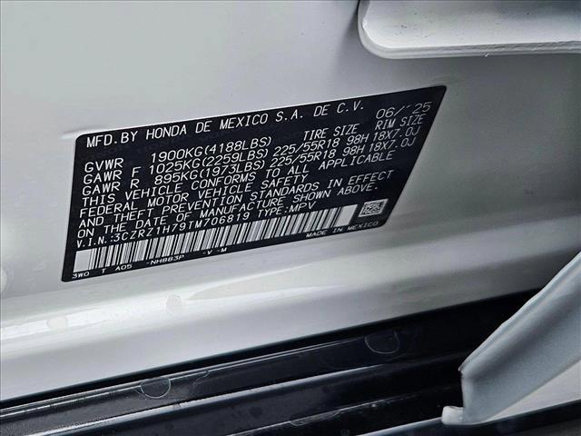 new 2026 Honda HR-V car, priced at $30,681