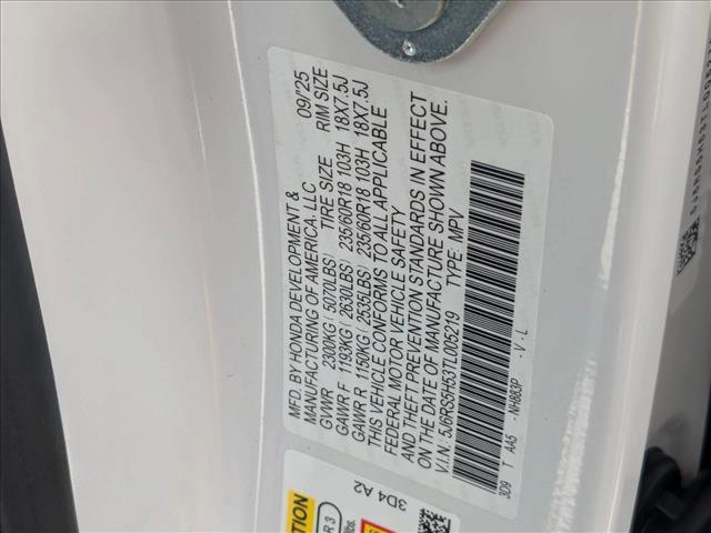 new 2026 Honda CR-V Hybrid car, priced at $36,091