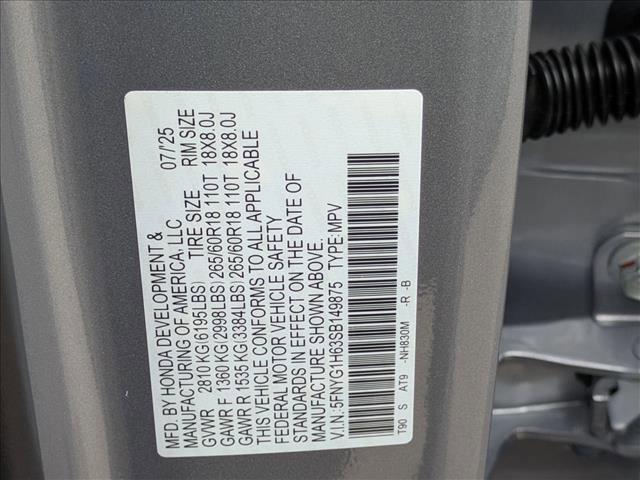 new 2025 Honda Pilot car, priced at $48,135