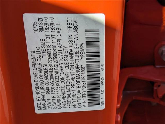 new 2026 Honda Passport car, priced at $51,673