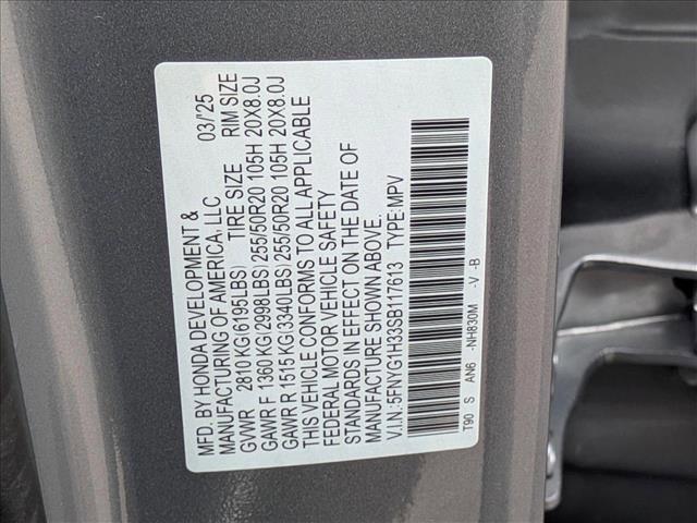 new 2025 Honda Pilot car, priced at $42,064