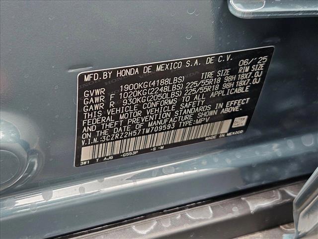 new 2026 Honda HR-V car, priced at $30,153