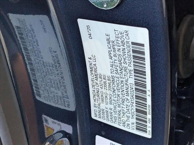 new 2025 Honda Accord car, priced at $30,492