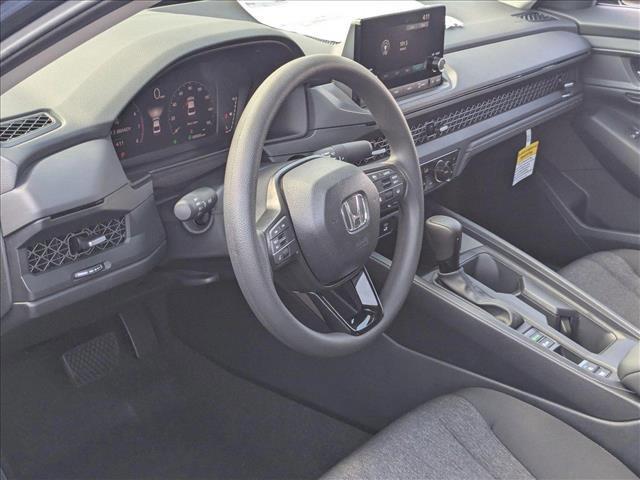 new 2025 Honda Accord car, priced at $30,492