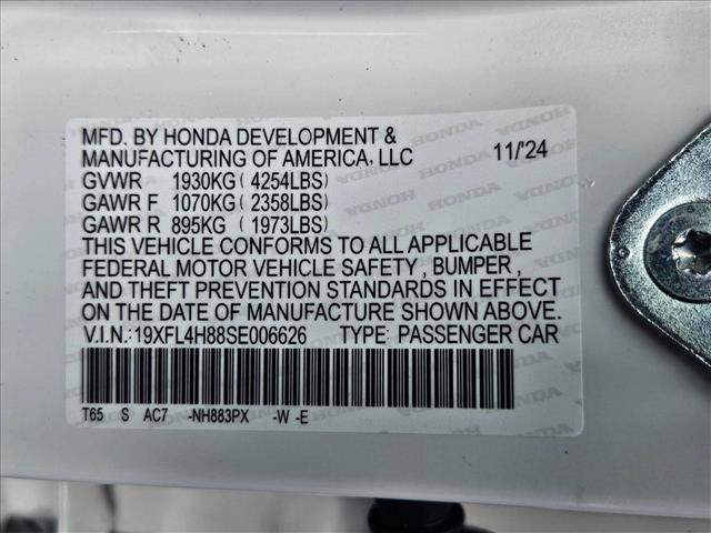 new 2025 Honda Civic Hybrid car, priced at $30,285