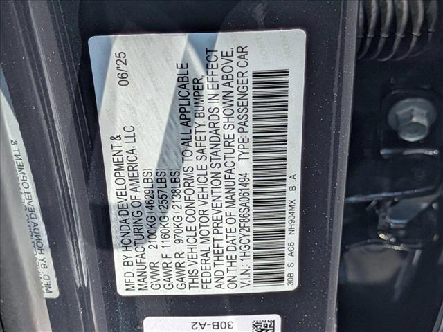 new 2025 Honda Accord Hybrid car, priced at $37,894