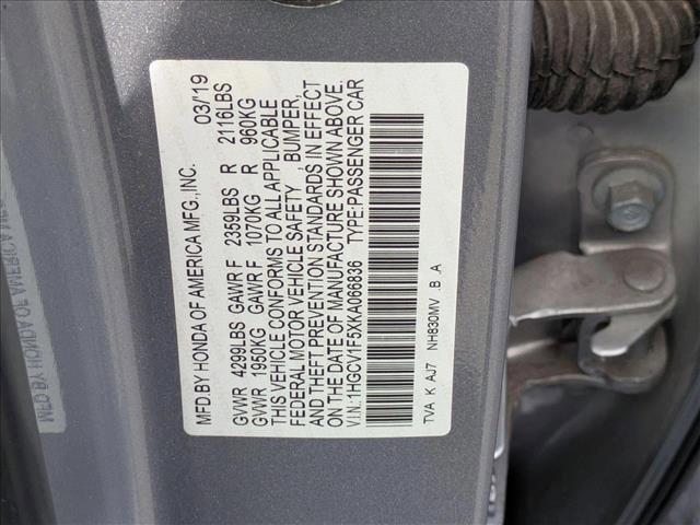 used 2019 Honda Accord car, priced at $23,791
