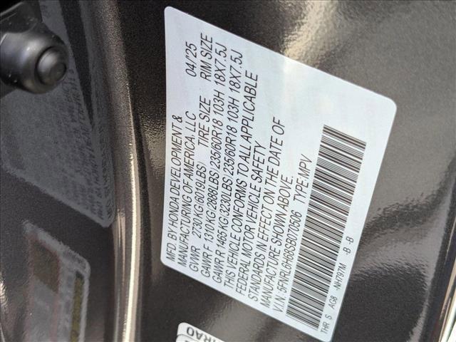 new 2025 Honda Odyssey car, priced at $41,349