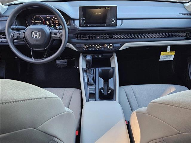 new 2025 Honda Accord car, priced at $29,845