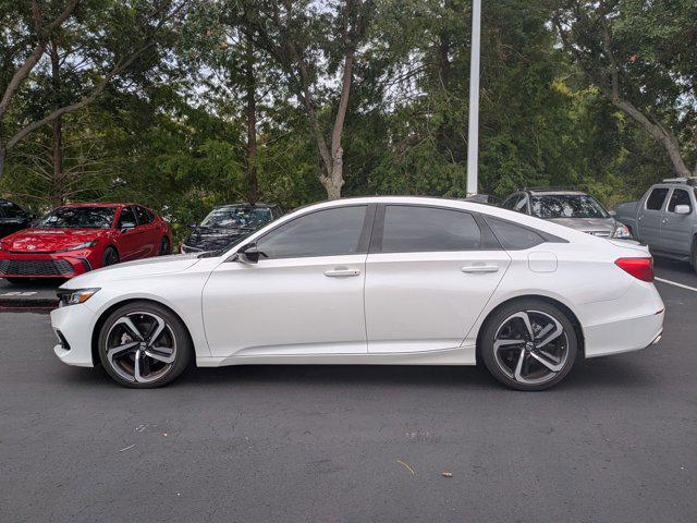 used 2021 Honda Accord car, priced at $23,791
