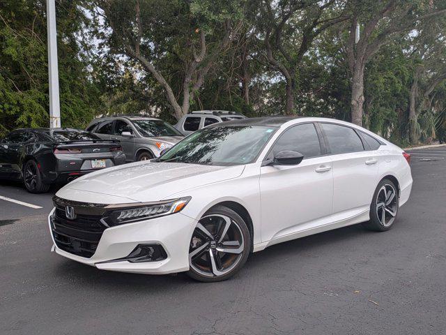 used 2021 Honda Accord car, priced at $22,991