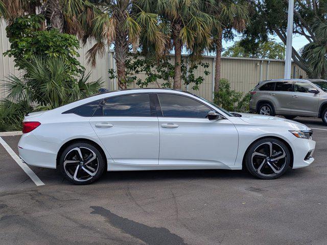 used 2021 Honda Accord car, priced at $22,991