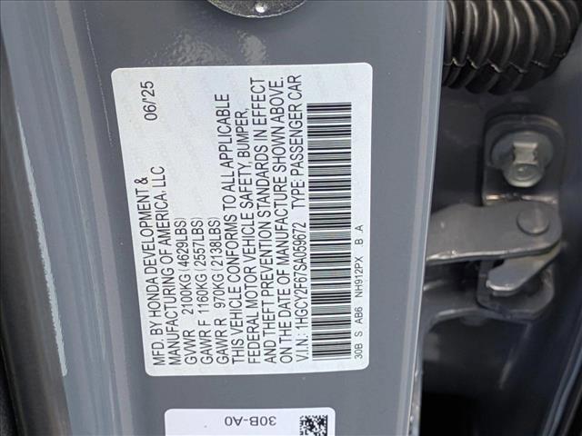 new 2025 Honda Accord Hybrid car, priced at $34,953