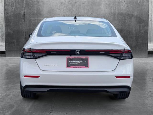 new 2025 Honda Accord car, priced at $30,923