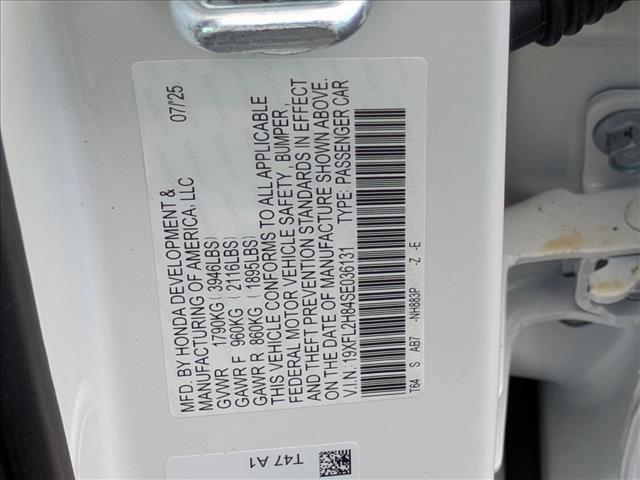 new 2025 Honda Civic car, priced at $27,940