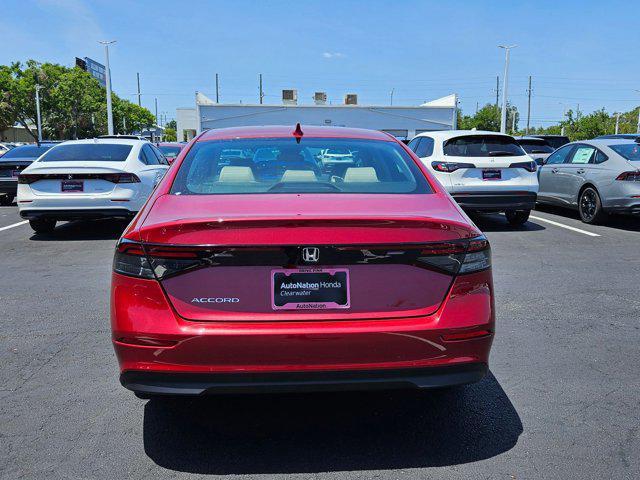 new 2025 Honda Accord car, priced at $28,891