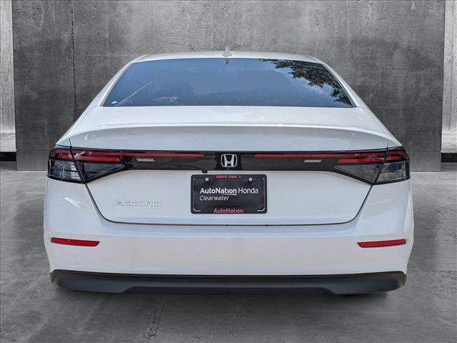 new 2024 Honda Accord car, priced at $31,460