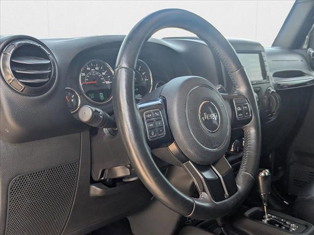 used 2017 Jeep Wrangler Unlimited car, priced at $16,595