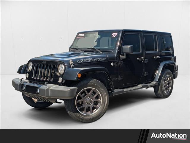 used 2017 Jeep Wrangler Unlimited car, priced at $17,992