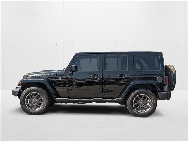 used 2017 Jeep Wrangler Unlimited car, priced at $16,595