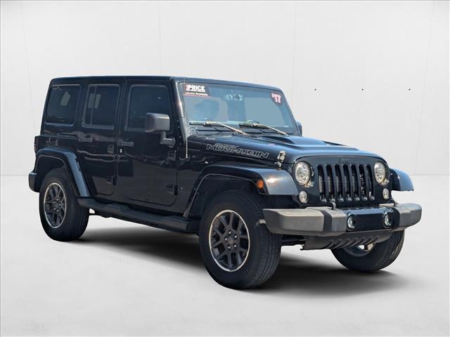 used 2017 Jeep Wrangler Unlimited car, priced at $16,595