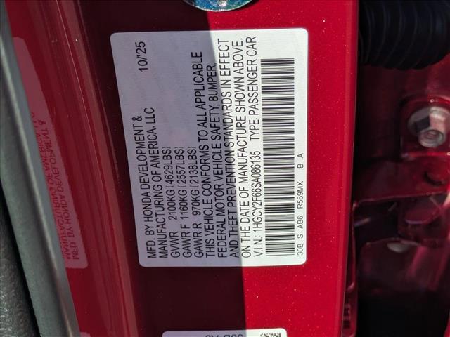 new 2025 Honda Accord Hybrid car, priced at $34,998