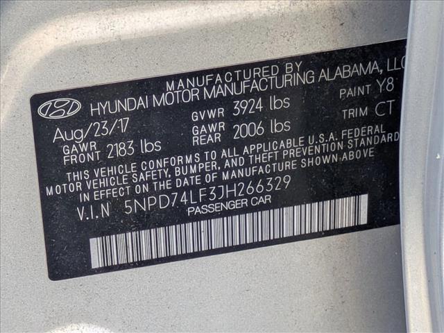 used 2018 Hyundai Elantra car, priced at $12,991