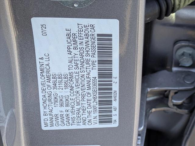 new 2025 Honda Civic car, priced at $27,551