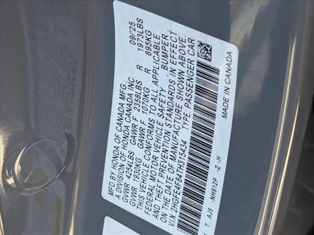 new 2026 Honda Civic Hybrid car, priced at $32,149