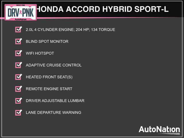 new 2025 Honda Accord Hybrid car, priced at $36,925