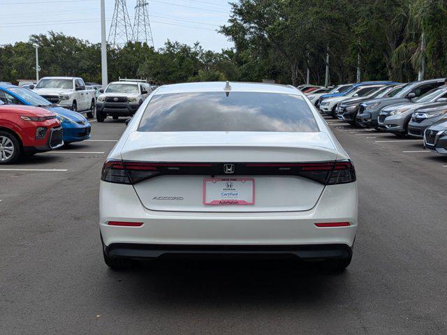 used 2023 Honda Accord car, priced at $24,981