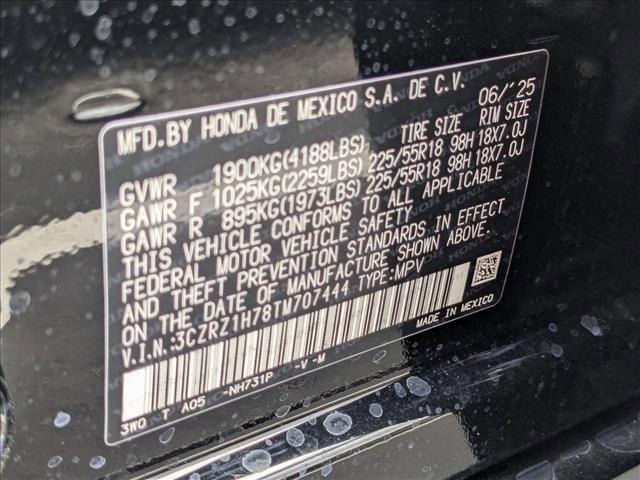 new 2026 Honda HR-V car, priced at $30,247