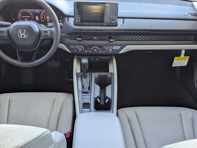 new 2025 Honda Accord car, priced at $30,537