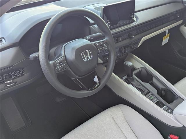 new 2025 Honda Accord car, priced at $30,537
