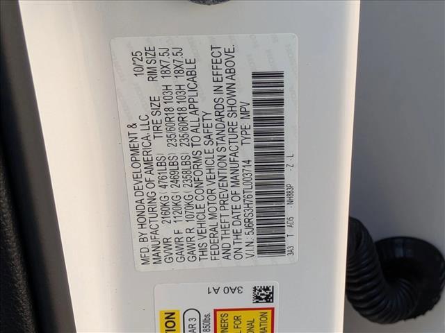 new 2026 Honda CR-V car, priced at $35,692