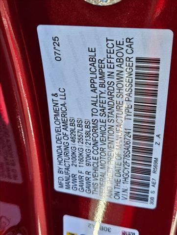new 2025 Honda Accord Hybrid car, priced at $35,368