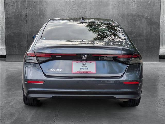 used 2024 Honda Accord car, priced at $28,494