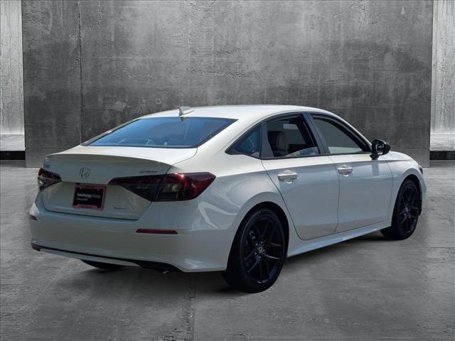 new 2025 Honda Civic Hybrid car, priced at $29,380